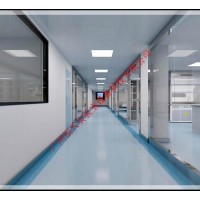 福兴实验室平面设计 工程装修 车间净化 水电 排风系统 PCR